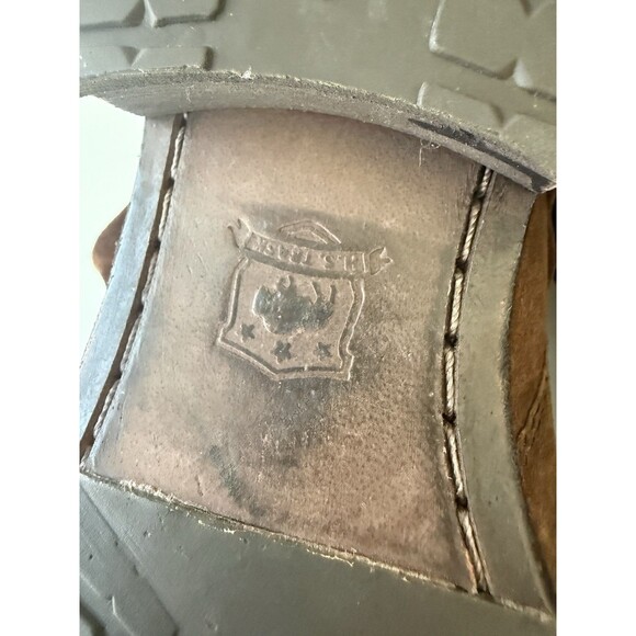 TRASK Women's Brown Suede Ankle Boots- SZ 9.5 36-01342 fold over braided detail - Picture 8 of 15